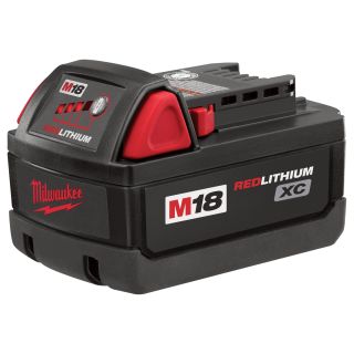 Milwaukee M18 Red Lithium XC Battery — 3.0Ah, Model# 48-11-1828  Power Tool Batteries