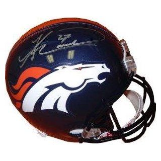 Signed Knowshon Moreno Helmet   Full Size Replica Hologram   Autographed NFL Helmets Sports Collectibles