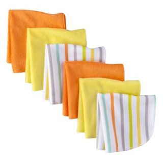Circo® Infant 6 Pack Washcloth Set   Orange/