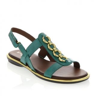 Naturalizer "Harrison" Leather with Chain Ornament Slingback Sandal