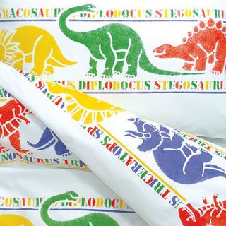 dinosaurs pillowcase by tessuti