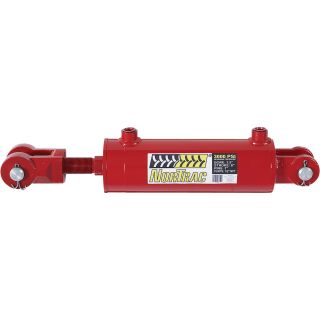 NorTrac Heavy-Duty Welded Cylinder — 3000 PSI, 3.5in. Bore, 8in. Stroke  3000 PSI Welded Clevis Cylinders