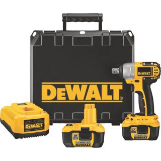 DEWALT Cordless Impact Wrench with NANO Technology — 18V, 1/2in., Model# DC822KL  Impact Wrenches