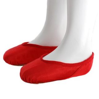 Grishko Red Satin Dance Ballet Slipper Shoe Little Toddler Girl Sz 9 2 Ballet Flats Shoes