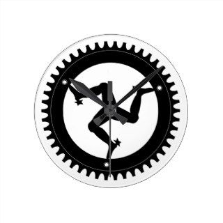 Manx Missile (Chainwheel) Wall Clocks