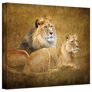 David Liam Kyle 'Lions' Gallery Wrapped Canvas ArtWall Canvas