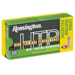 Remington HTP Jacket Hollow Point Handgun Ammo .380 ACP 88 gr. JHP 729933