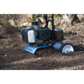 Powerhorse Mini Cultivator — 10in. Tilling Width, 43cc Viper Engine with Electric Start