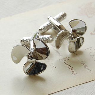 propeller cufflinks by highland angel