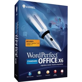 Corel WordPerfect Office v.X6 Standard Edition   Complete Product   1 Corel Clearance