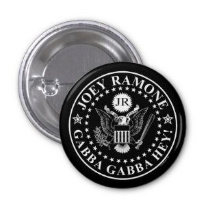 Joey Ramone "Gabba Gabba Hey" Button