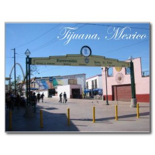 Tijuana Mexico Postcard