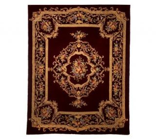 Royal Palace 76 x 96 Imperial Medallion Wool Rug —