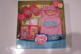 Baby Alive Let's Party Reversible Dress Size L Toys & Games