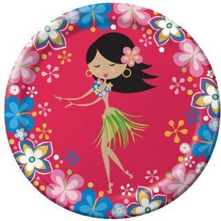 Let's Hula Lunch Plates 8ct Toys & Games