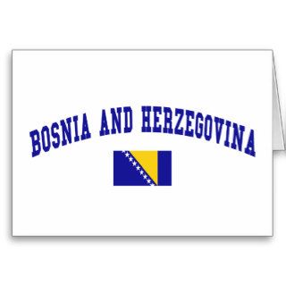 BOSNIA AND HERZEGOVINA GREETING CARDS