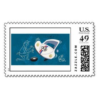 Herbie The Love Bug animated Disney Stamp