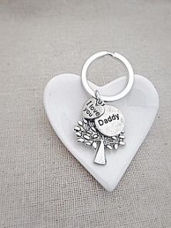 daddy keyring by sophie jones jewellery