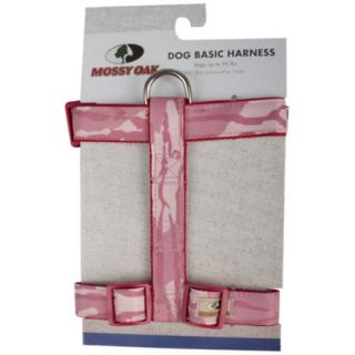 Mossy Oak Basic Dog Harness Pink Medium 747459