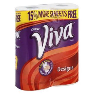 Viva Paper Towels with Designs 2 pk