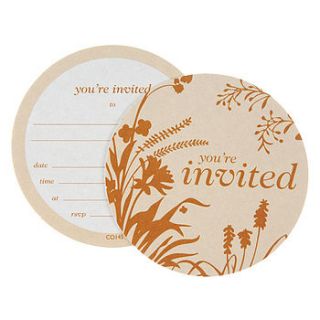 you're invited (8 coaster invitations) by aliroo