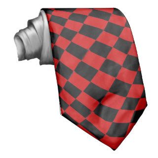 Chriscross Checked Tie