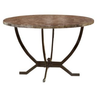 Hillsdale Furniture Monaco Dining Table with Fau
