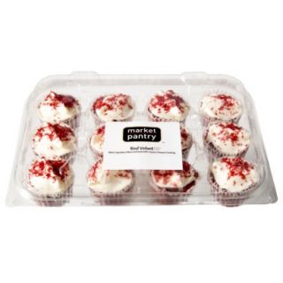 Market Pantry® Red Velvet Mini Cupcakes 12 ct