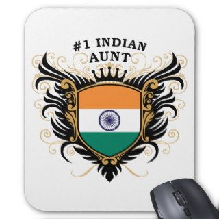 Number One Indian Aunt Mouse Pads