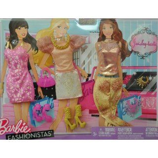 Barbie Fashionistas Day Looks Clothes   Glitter & Jewels Outfits Toys & Games