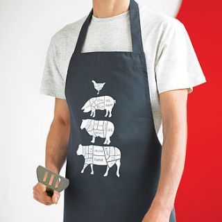 long butcher's kitchen apron seconds by coconutgrass