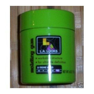 La Looks Molding Gum Extreme Hold 6oz  Hair Styling Gels  Beauty