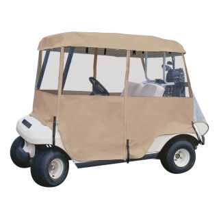 Classic Accessories Golf Car Enclosure – 4-Sided, 2-Person, Model# 72072  Golf Car Covers