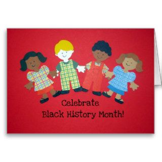 Celebrate Black History Month Greeting Cards