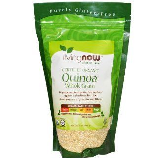 NOW Foods Living Now Organic Quinoa Whole Grain    16 oz Health & Personal Care