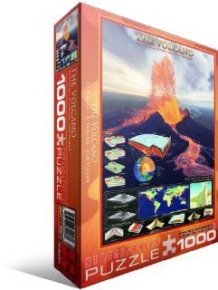 The Volcano 1000 Piece Puzzle Toys & Games