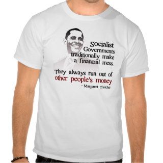 Thatcher socialist quote tee shirt