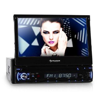 Auna DTA90BT Bluetooth Autoradio (18 cm (7 Zoll) Display, CD/DVD Player) schwarz Navigation & Car HiFi
