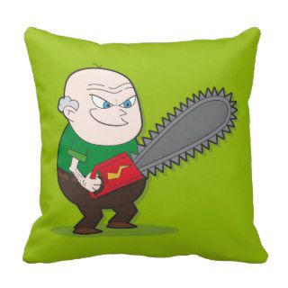 Evil Chainsaw man Pillow