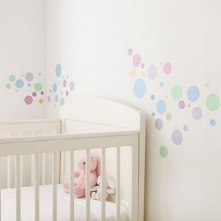 dotty dot dot wall stickers by kidscapes wall stickers