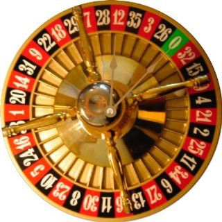 Shop Rikki Knight Roulette Wheel 10" Wall Clock   **Proudly Made in the USA** at the  Home D�cor Store. Find the latest styles with the lowest prices from Rikki Knight
