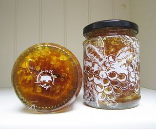 honey bee glass jar by aiga & ginta