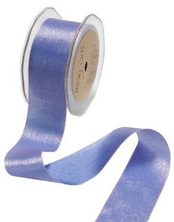 May Arts 1 Inch Wide Ribbon, Periwinkle Iridescent