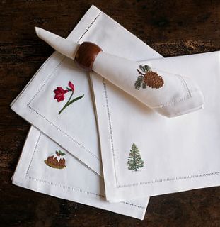 christmas napkin by sibona