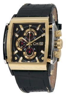 Carlo Monti Herren Armbanduhr XL Bergamo Analog Leder CM111 222 Carlo Monti Uhren