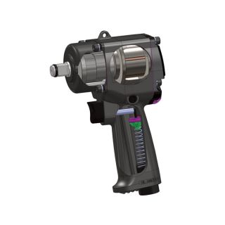 Klutch Heavy-Duty Compact Air Impact Wrench — 1/2in. Square Drive  Air Impact Wrenches