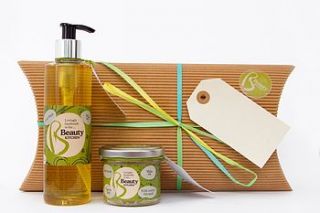 holistic hands natural gift hamper by beauty kitchen