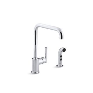 Parq Deck Mount Kitchen Faucets with Spray