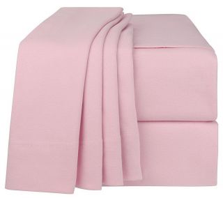 Northern Nights Beefy Cotton Jersey Knit KG Sheet Set with ExtraPillowcase —