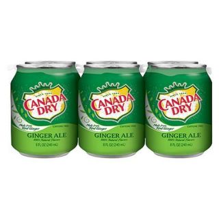 Canada Dry Ginger Ale 8 oz, 6 pk